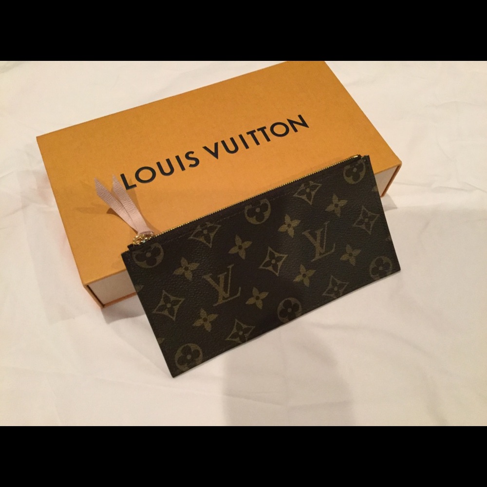 Authentic Louis Vuitton Monogram wallet insert/